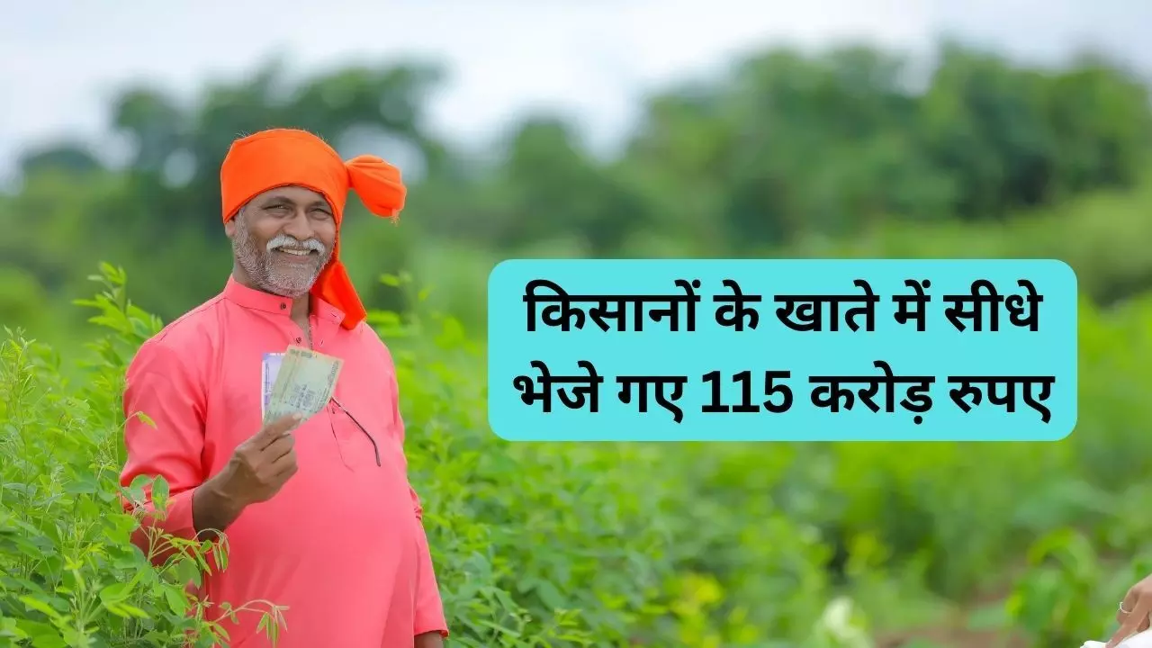 PM Fasal Bima Yojana : सरकार ने दी बड़ी राहत, किसानों के खाते में सीधे भेजे गए 115 करोड़ रुपए